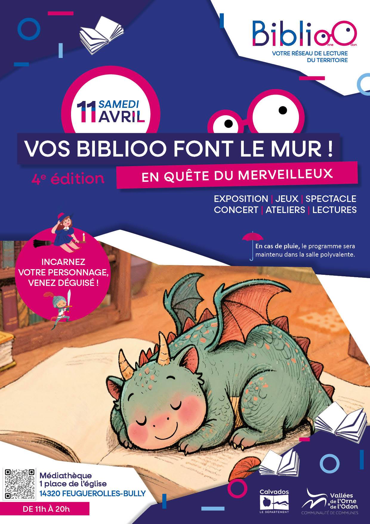 Affiche BiblioO 2026 - 18032026